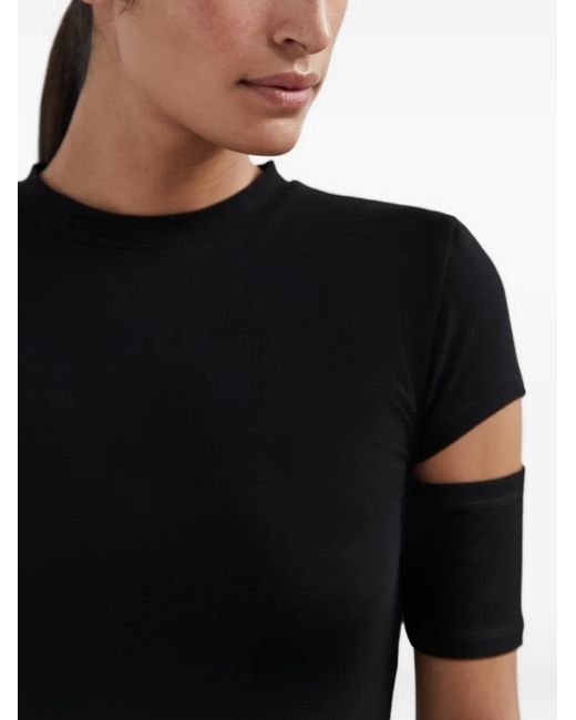 MARCELLA Black Esme Cut-Out Top