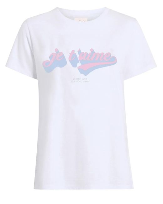 Cinq À Sept Shrunken Tシャツ White