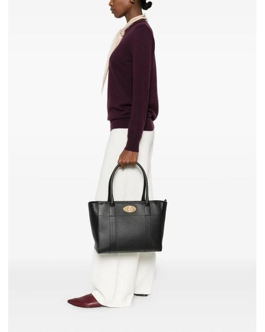 Mulberry Black Small Bayswater 9 To 5 Leather Shoulder Bag