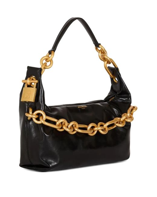 Balmain Sync ショルダーバッグ M Black
