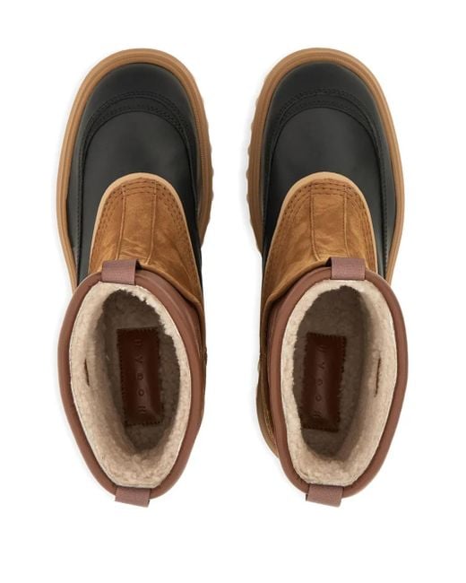 Hogan Brown H700 Suede Leather Boots