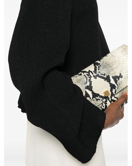 Blouse À Bords Francs Totême  en coloris Black