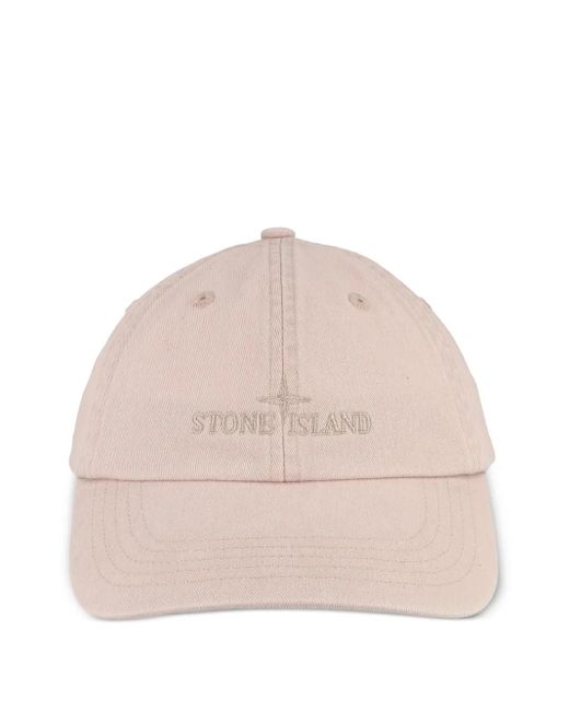 メンズ Stone Island ベースボール キャップ Natural