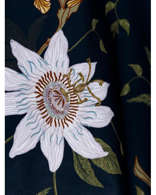 Gonna Svasata Leonora Pasiflora di Agua Bendita in Blue