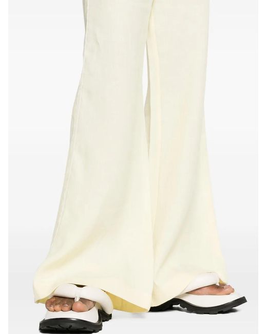 Forte_forte Yellow Elasticated Trousers
