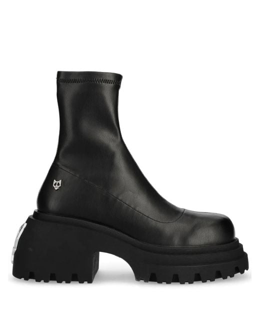Naked Wolfe Black Secret Boots
