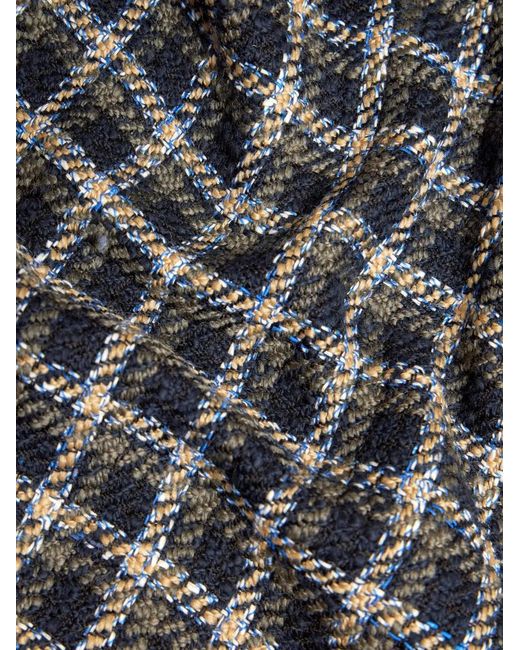 Etro Gray Tartan Shirt Jacket for men