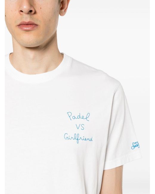 T-shirt Portofino en coton Mc2 Saint Barth pour homme en coloris White