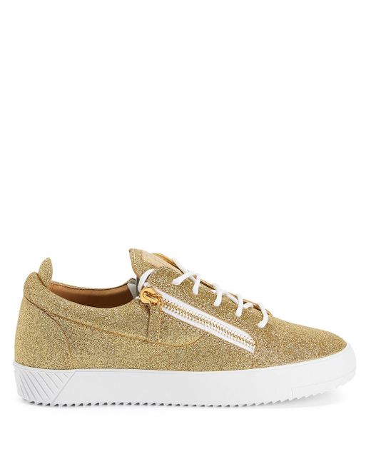 giuseppe zanotti frankie black gold