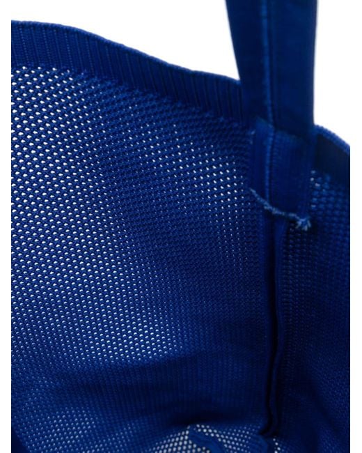 JNBY Blue Mesh Tote Bag