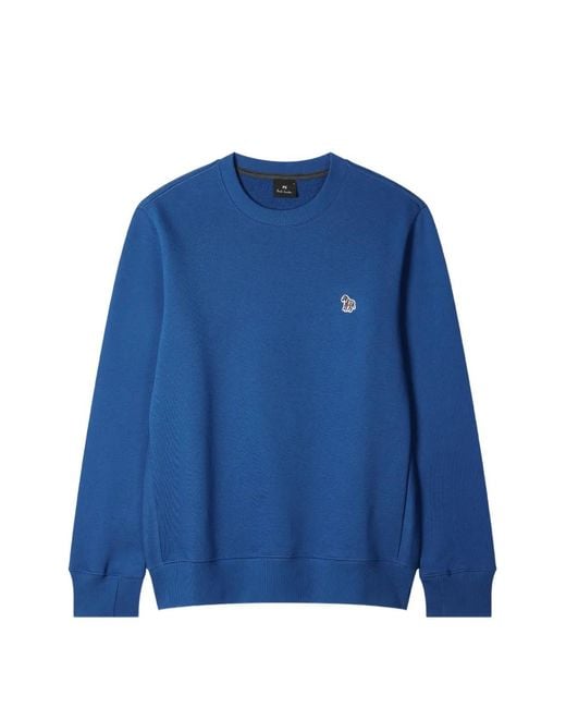 Paul Smith Blue Sweat À Logo Imprimé for men