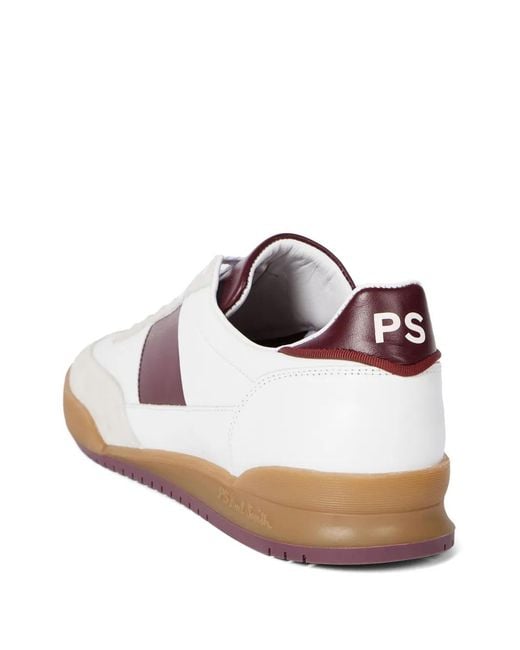 Paul Smith Pink Dover Suede Sneakers for men