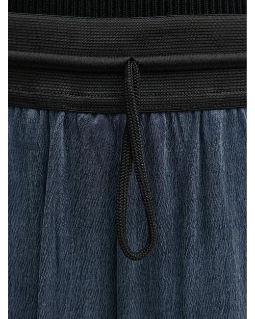 MMC Studio Blue Nabil Drawstring Pocket Trousers