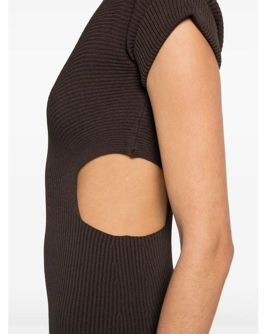 Max Mara Brown Arda Maxi Dress