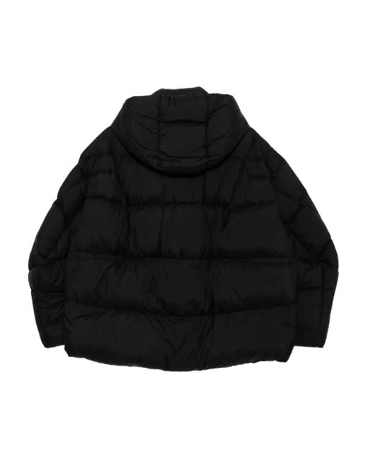 JNBY Black Cropped Puffer Jacket
