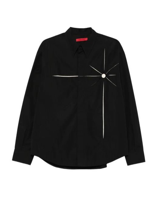 Kusikohc コットン シャツ Black