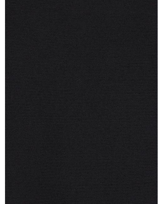 CFCL Black Sleeveless Midi Dress