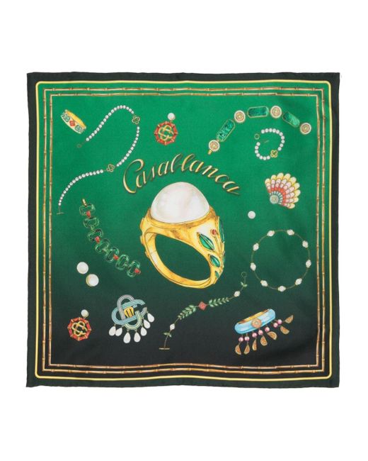La Boite A Bijoux silk scarf Casablancabrand en coloris Green