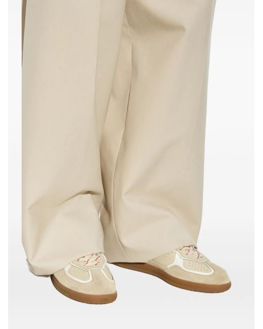 Alohas White Tb.490 Panelled Leather Sneakers