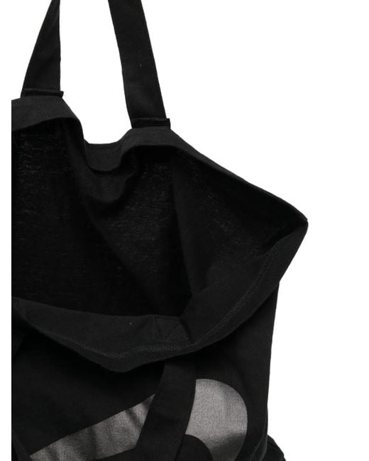 COMME DES GARÇON BLACK X Nike プリント ハンドバッグ Black