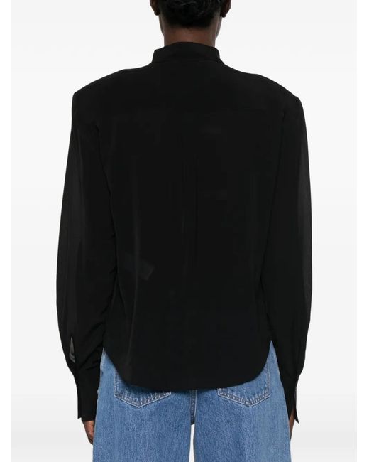 IRO Black Foxia Buttoned Shirt