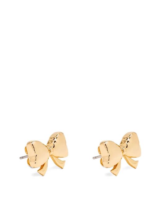 Marc Jacobs Metallic Bow-Shape Stud Earrings