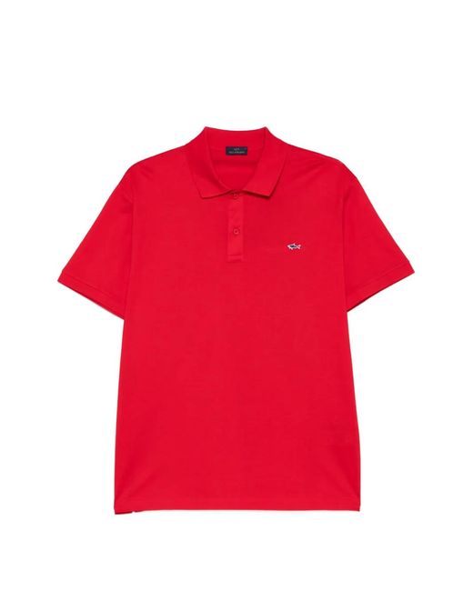 Paul & Shark Embroidered Polo Shirt for men