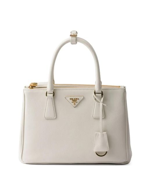 Prada Natural Medium Galleria Tote Bag