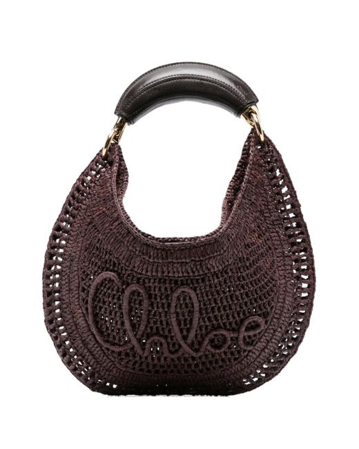 Borsa Tote Banana di Chloé in Brown