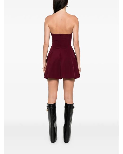 Axel 113 Purple Nova Strapless Mini Dress