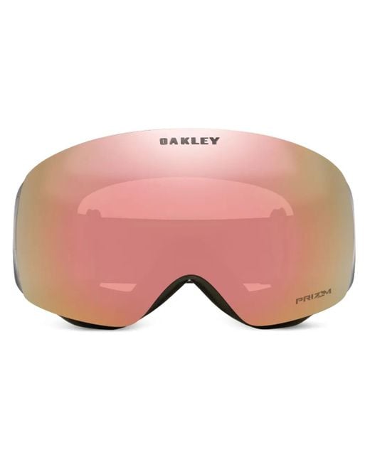 Oakley Pink Flight Deck Snow Goggles
