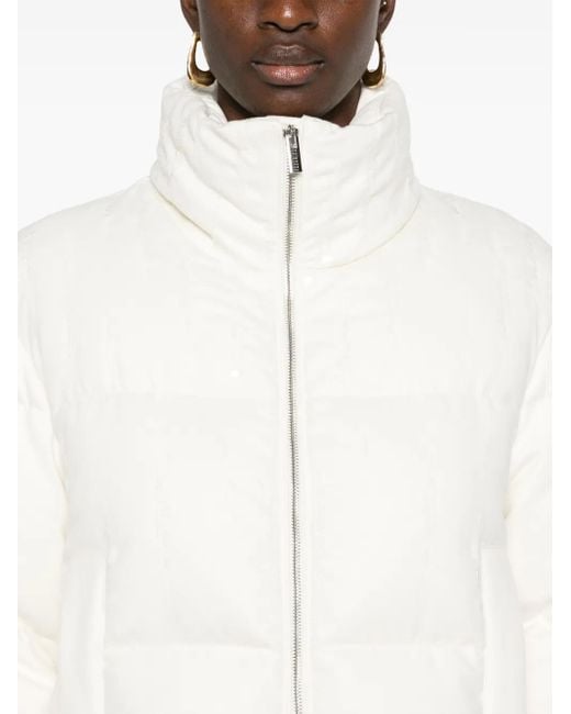 Peserico White Sequin-Detailing Jacket