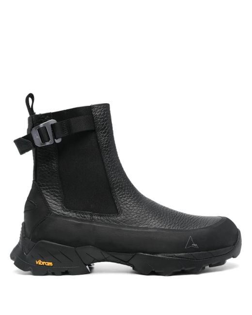 Roa Black Chelsea Boots for men