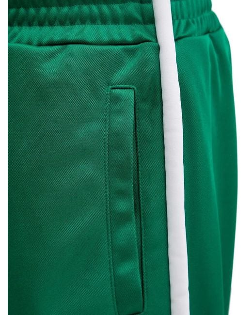 Fiorucci Green Stripe-Detail Trousers for men