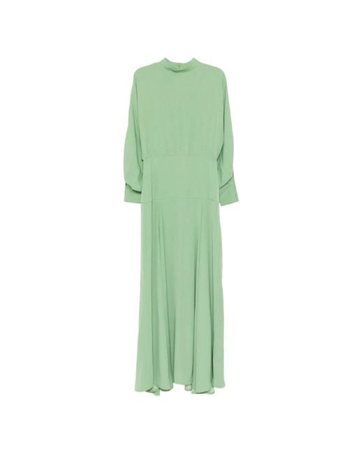 BLAKLACE Green Robe À Manches Longues