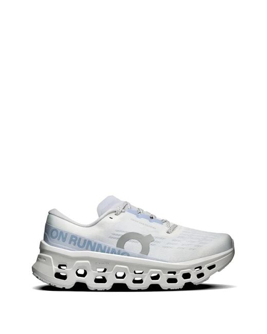 On Shoes White Cloudmster 3 Sneakers