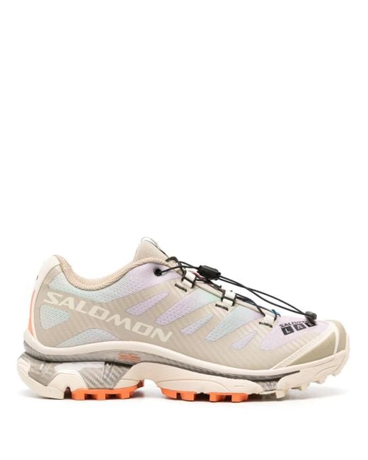 Salomon White Xt-4 Og Aurora Borealis Colour-Block Sneakers