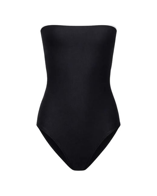 Osklen Black Cut-Out Swimsuit