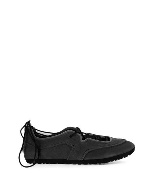 Ugg Black Quill Ballet Sneakers