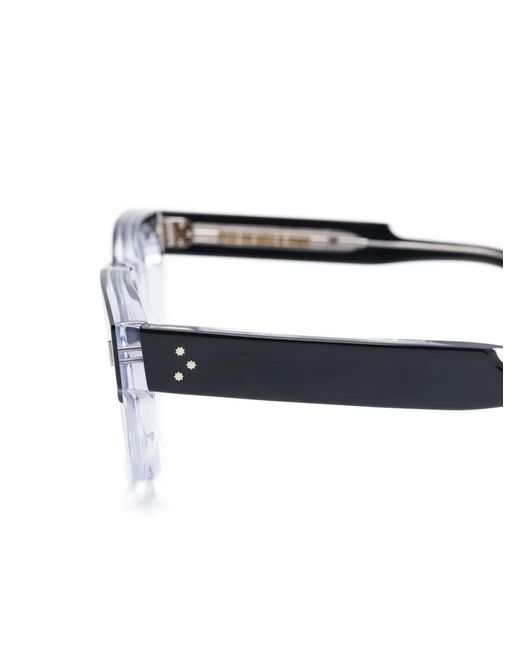 Cutler & Gross Black 1421 Square-Frame Glasses