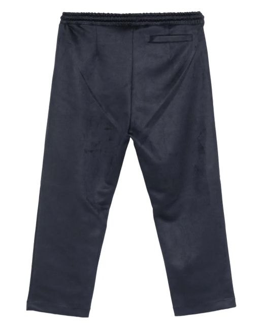Boss Blue Drawstring Track Pants for men