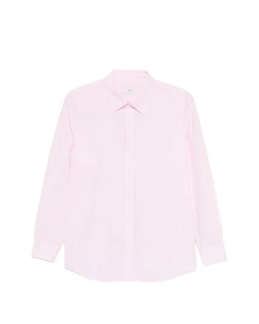 DUNST Pink Long-Sleeve Shirt