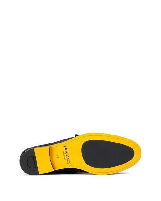 Doucal's Blue Mocassins À Boucle for men