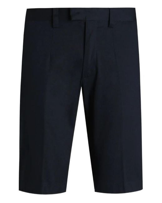 Dolce & Gabbana Blue Stretch-Cotton Bermuda Shorts for men