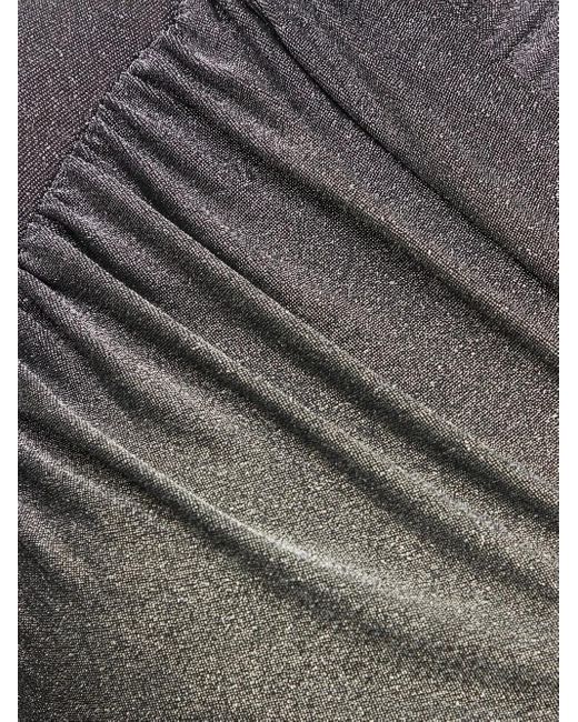 Bardot ギャザー ミニドレス Gray