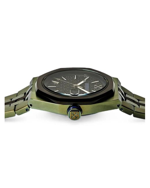 Off-White c/o Virgil Abloh Gray Signal Arrow-Print 39Mm Watch for men