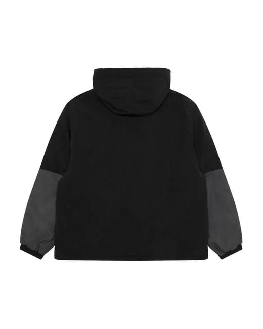 Aape By A Bathing Ape Black Contrast-Panels Jacket for men