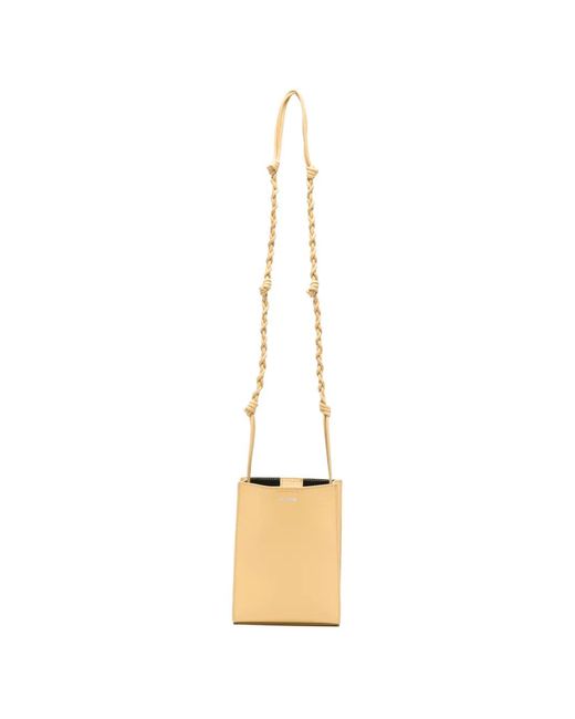 Jil Sander Metallic Small Tangle Shoulder Bag