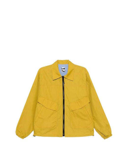 GR10K Yellow Flap-Pocket Jacket