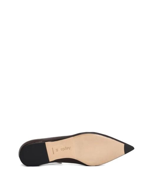 Aeyde White Pointed Pumps